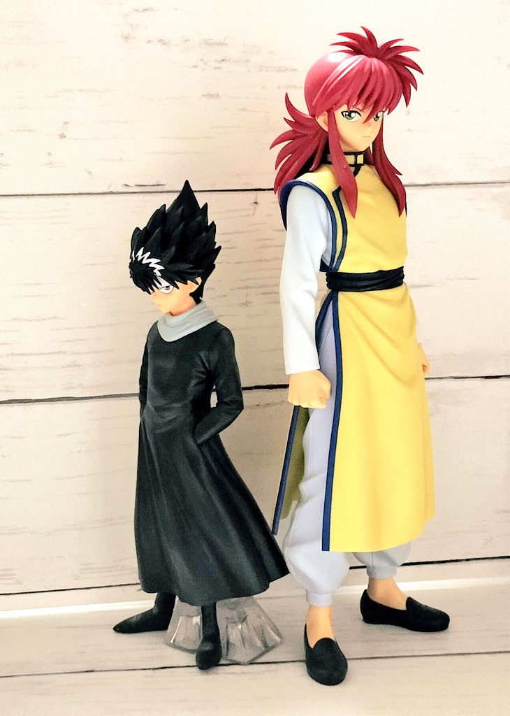 幽遊白書の一番くじいいなーと思いつつもこの時の蔵馬・飛影でまあまあ