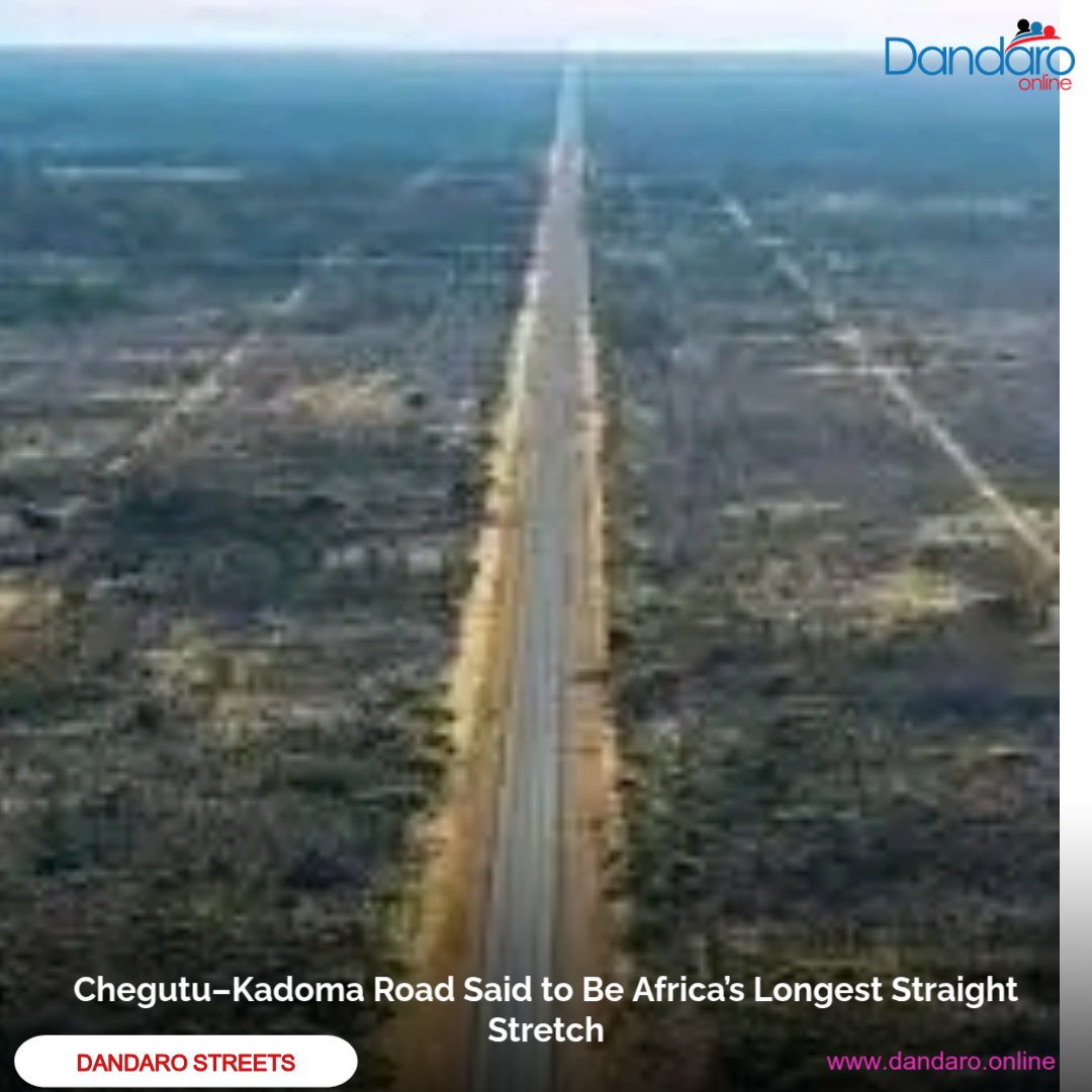 DandaroOnline's tweet photo. #dandarostreets A 35.7-kilometre stretch of road between Chegutu and Kadoma is believed to be the longest uninterrupted straight road in Africa.

The section was built during the Rhodesian era and was reportedly designed to double as an emergency runway for jet fighters during times of conflict.

Follow Our WhatsApp Channel:
https://t.co/cYTwWjSLzD