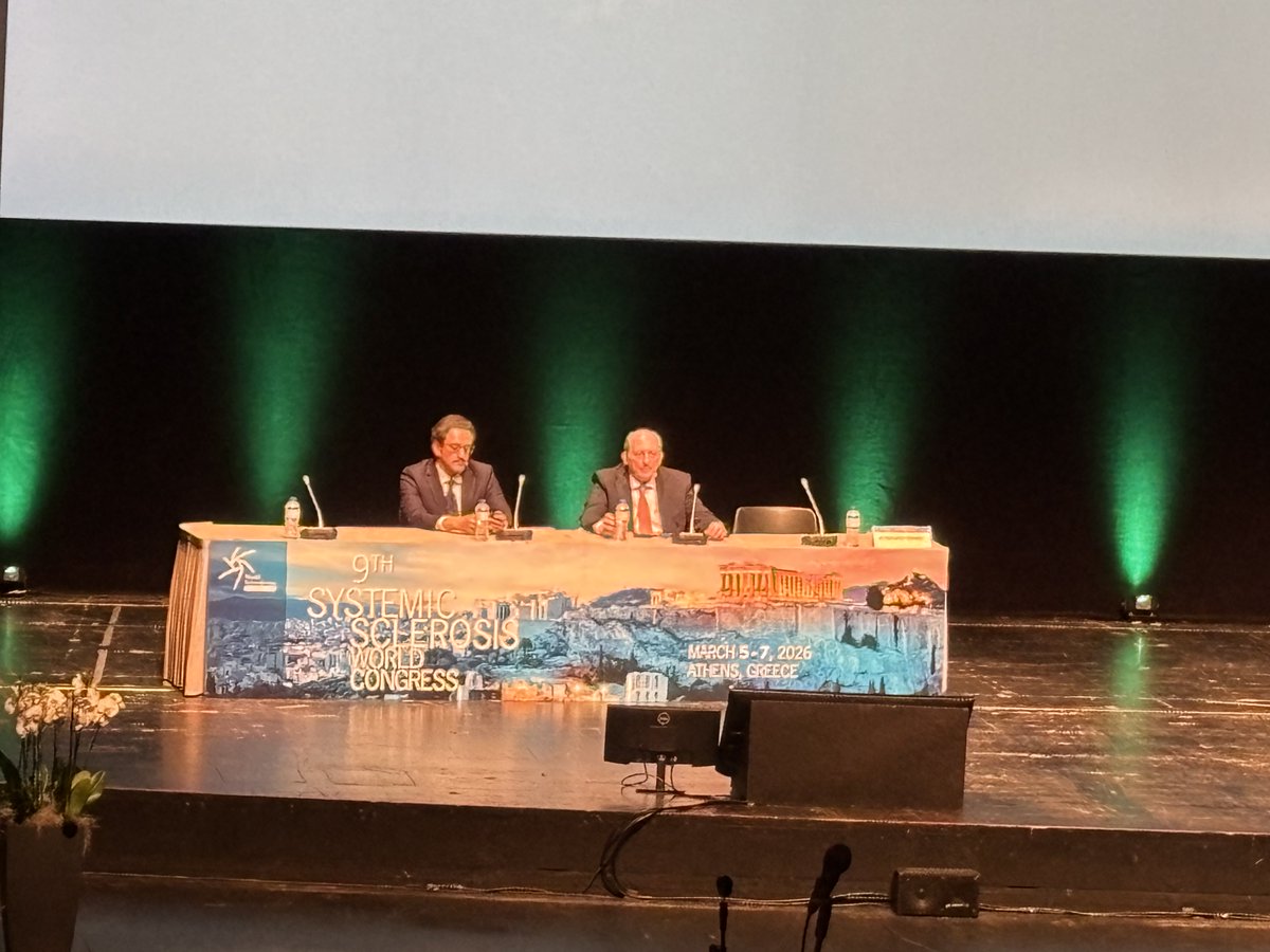Janetbirdope's tweet photo. Can you recognize some G.O.A.T.s in
#scleroderma #systemic #sclerosis
9th #SSc World congress
#Athens
#EUSTAR #Sclerodermafoundation https://t.co/au2GgqezOq