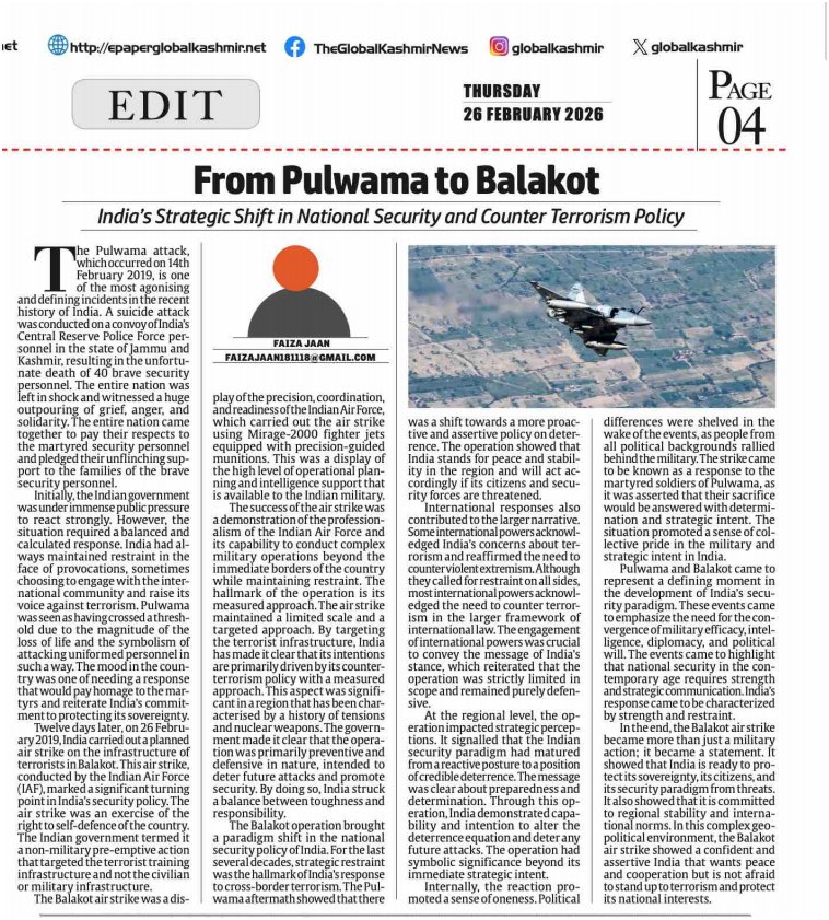 valley_women_'s tweet photo. India's Strategic Shift in National Security and Counter Terrorism Policy

Read here
https://t.co/1Okp4Du9ms https://t.co/NftLChs8vO