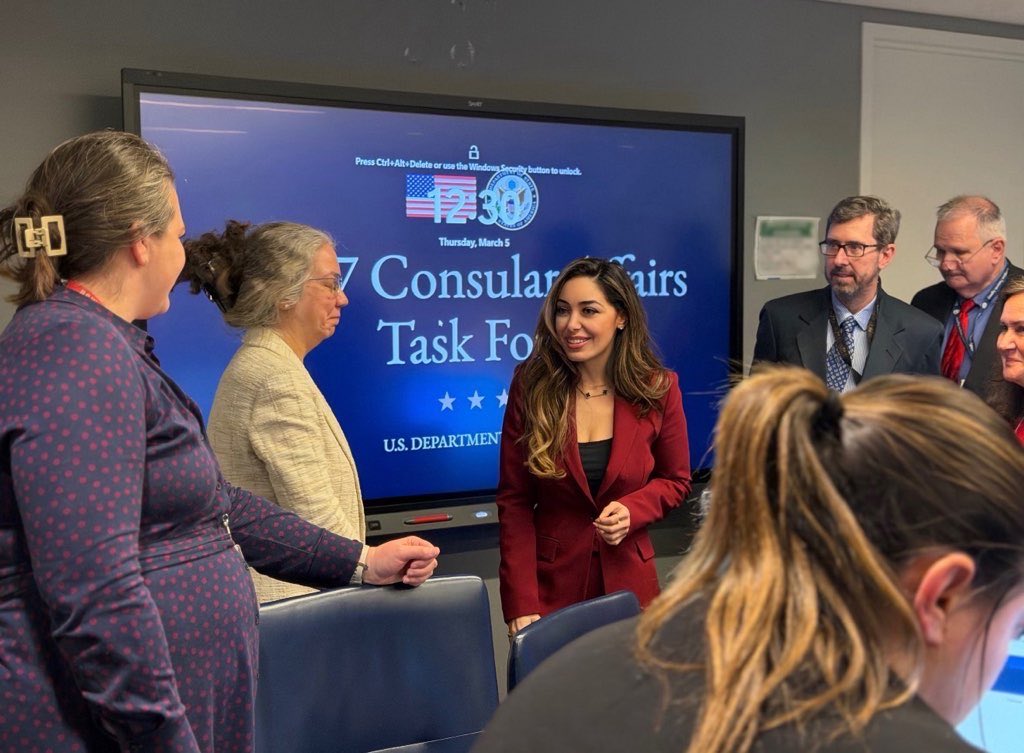 Assistant Secretary Mora Namdar tweet media