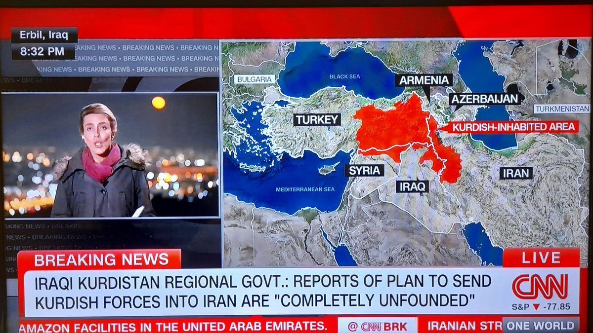 KarwanFaidhiDri's tweet photo. CNN angers Turkey over the map of Greater Kurdistan https://t.co/koKkmOpWR6