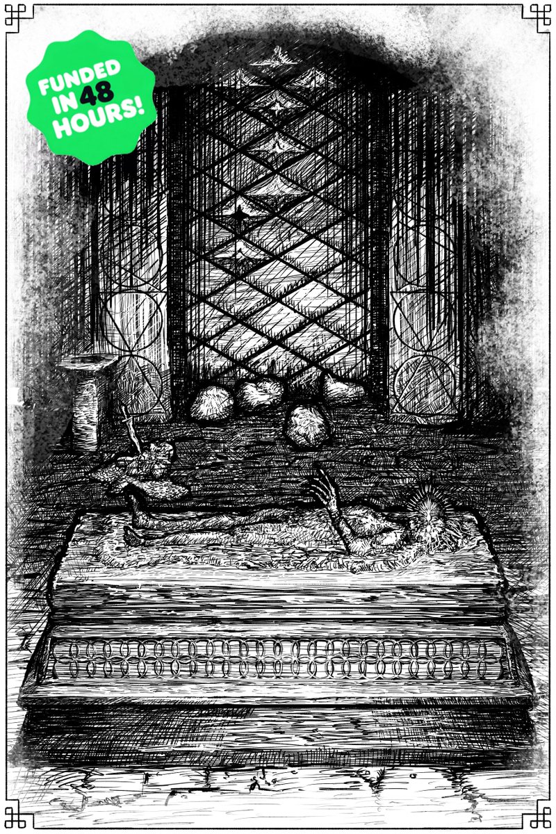 Funded in 48 hours — thank you!

Ahu’s First Patrol has reached its Kickstarter goal, and I’m incredibly grateful for the support.

Stretch goals are now active. If unlocked, the book will gain 10 additional interior illustrations,.

Link in pinned post
#dnd #ttrpg #gamebook