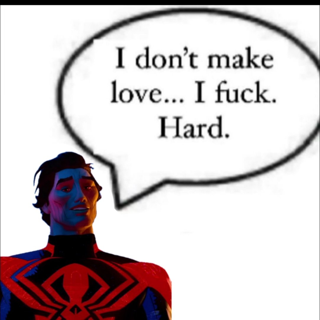 tystarkiplier's tweet photo. #spiderman2099 #MiguelOHara #spiderman2099memes https://t.co/B0Mf1cQfLL