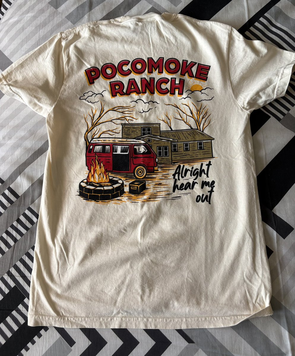 Got my Pocomoke ranch t-shirt, my first order from the store can’t wait to wear it during the summer <a href="/cjfaison/">CJ Faison</a>