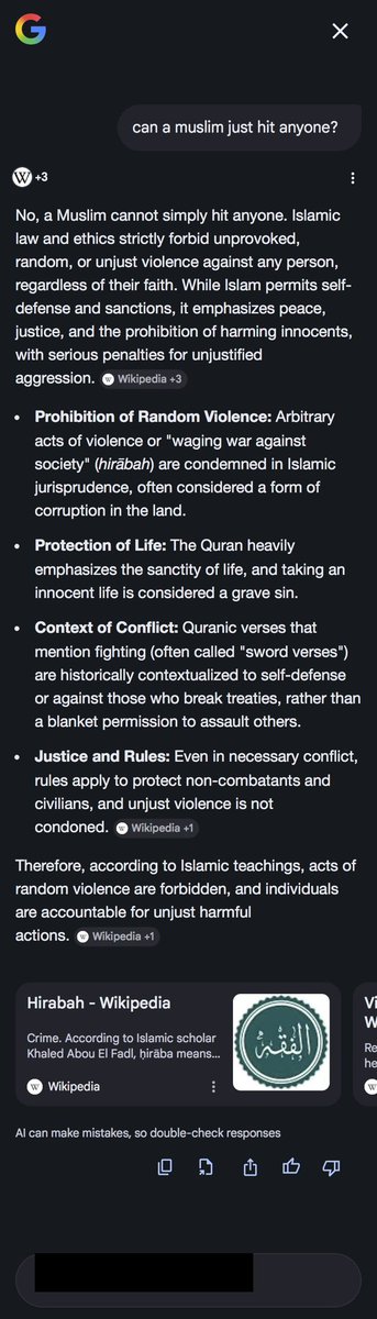 LicksnBricks's tweet photo. @melissa_lithgow Lol it’s sad how people fear monger Islam when the clear proof and evidence contradicts those claims….one bad seed doesn’t spoil the bunch stay informed and stay educated 👌🏾💯 https://t.co/uGR4mDKM7u