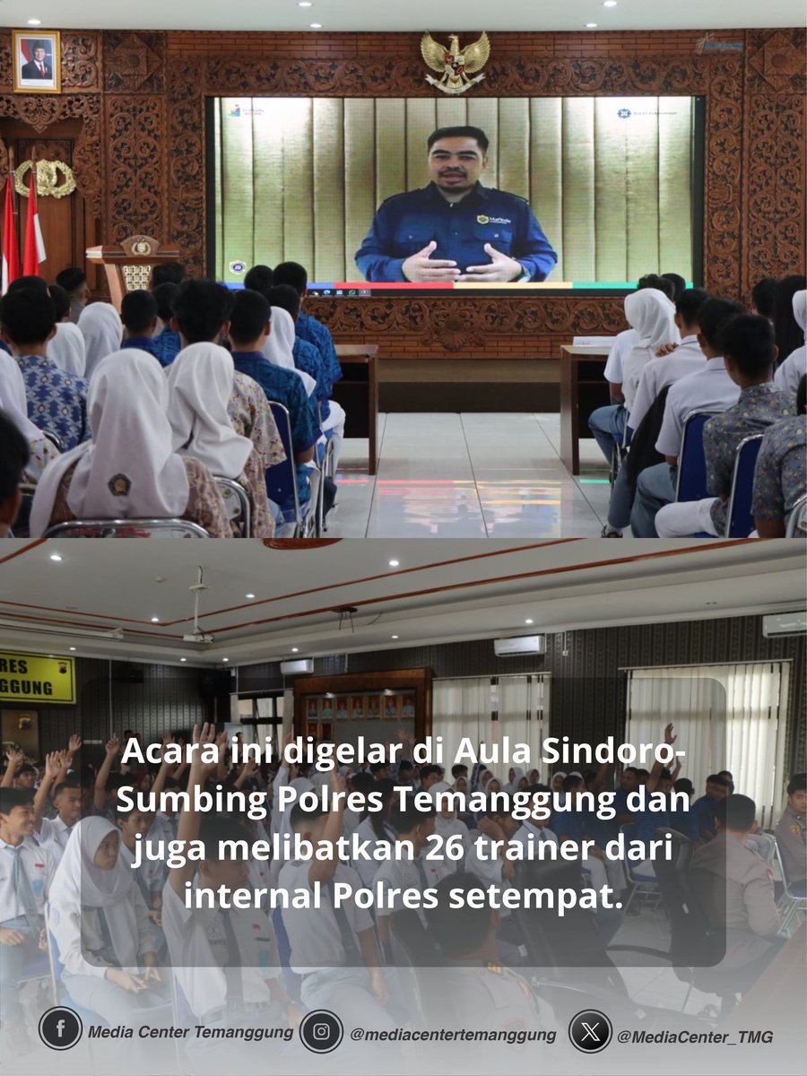 Pelajar Temanggung Dikenalkan Literasi Artificial Intelligence Melalui AI Ready ASEAN

Selengkapnya Cek Link Bio👇🏻👇🏻👇🏻
mc.temanggungkab.go.id/frontend