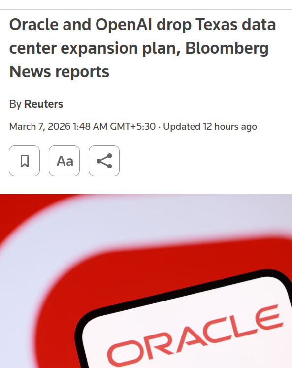 Reuters headline screenshot