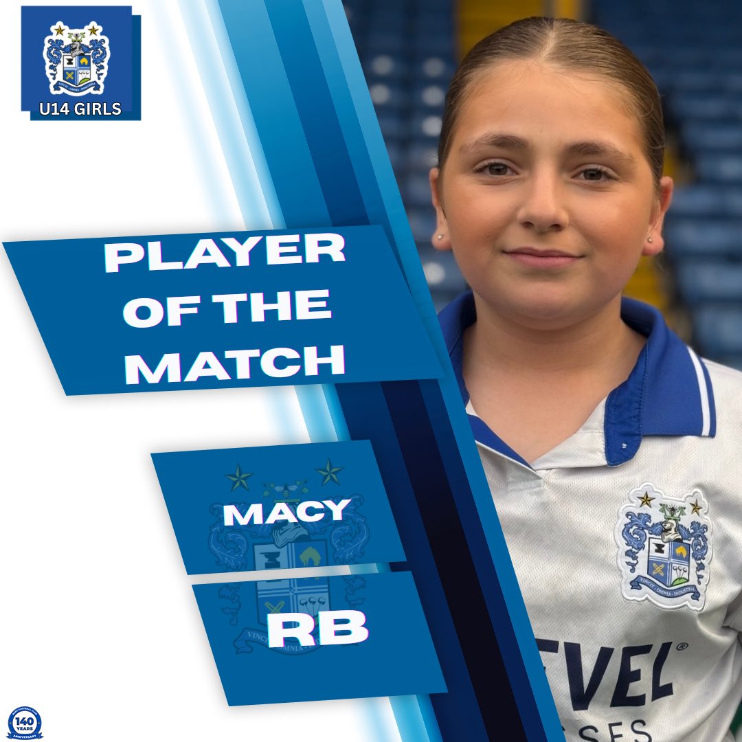 Bury FC U14 Girls tweet media