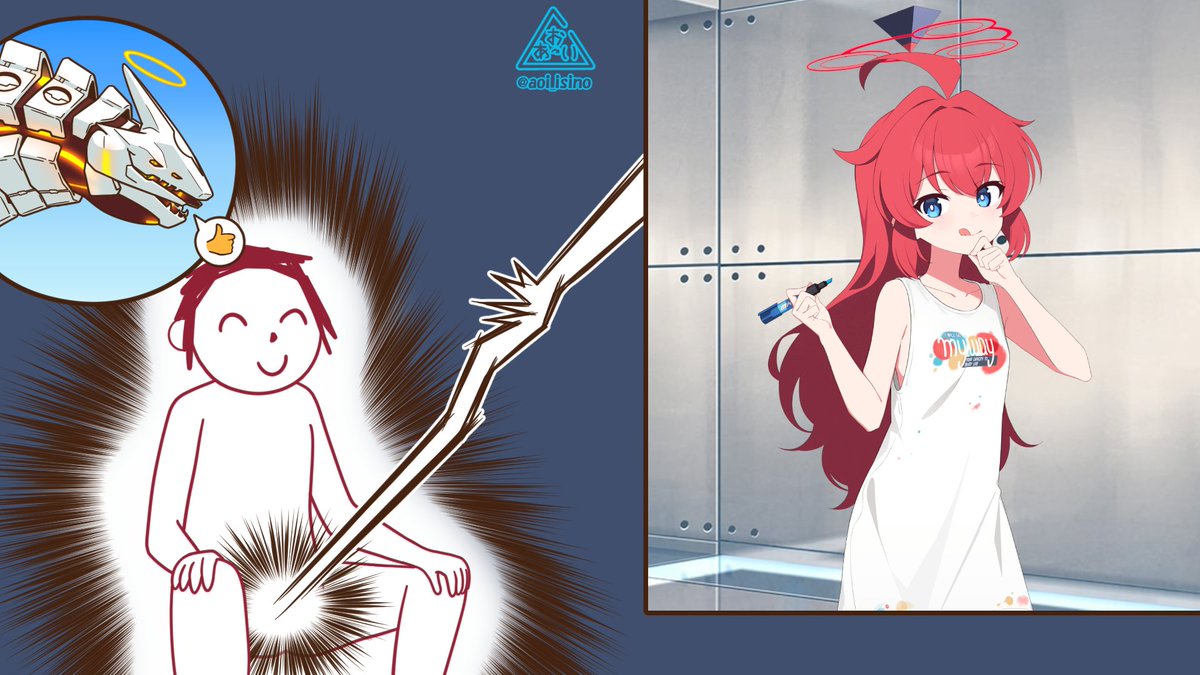 パジャマのマキを見た瞬間

#ブルアカ 