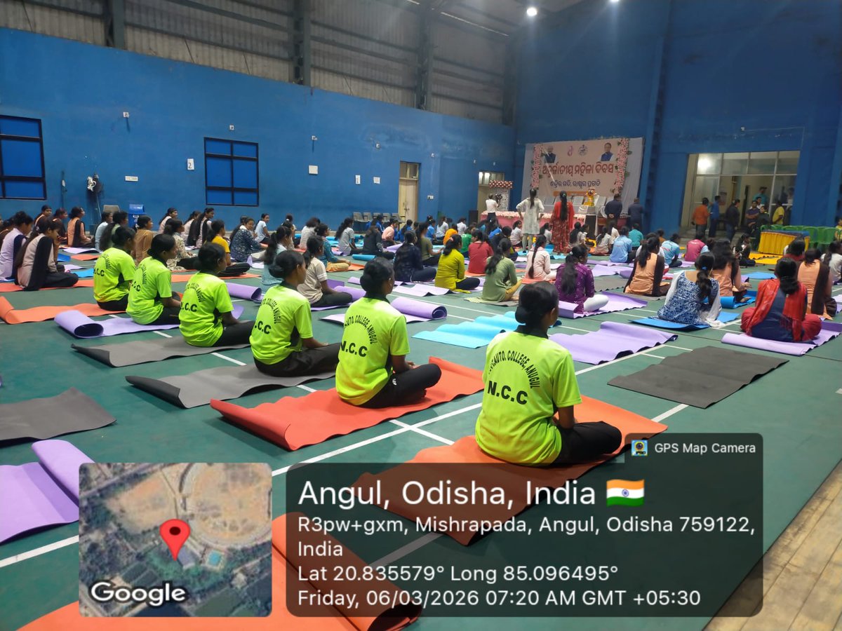 AngulNcc's tweet photo. 06/03/2026
1st Day of Women's Day Inauguration. 12 Cadets are actively participating this program.  
#NCC 
#HQ_DG_NCC
 #utkalpride 
#NCCDteOdisha
#Angul_DM https://t.co/heZ8mKfrA6