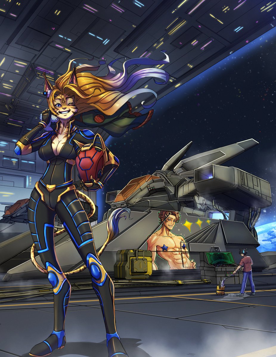 Yep just like WW2 bombers, Sekarri pilots like pinups on their gunships. Drone Commander