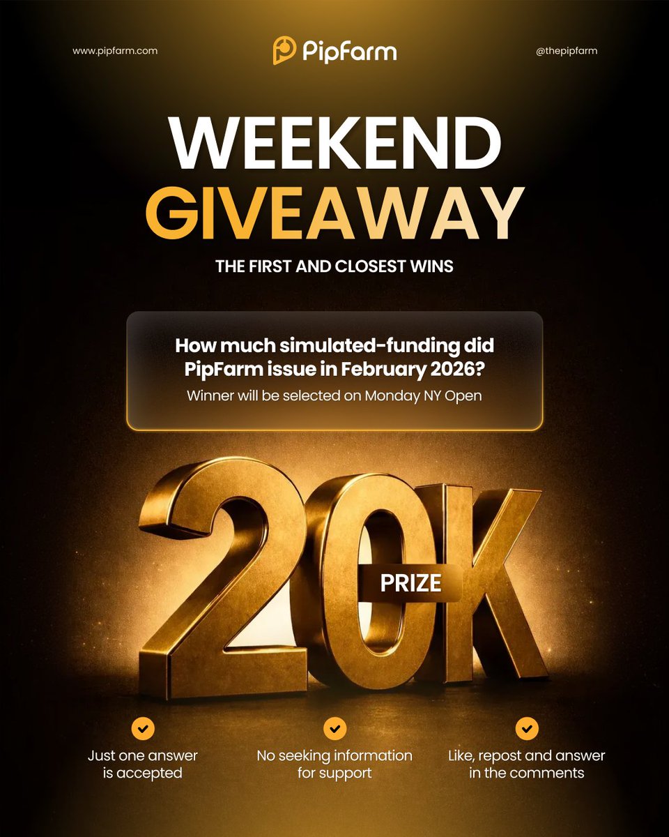 PipFarm | Funded Trader Firm tweet media