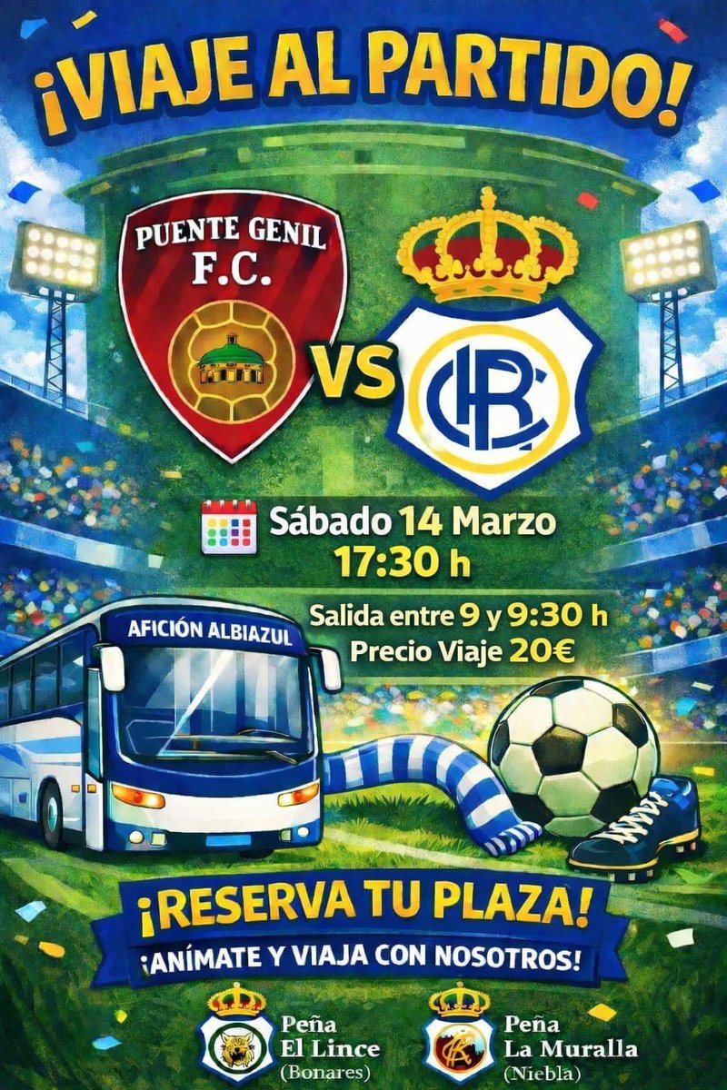 Ultimas 10 plazas!!! 12 euros la entrada y 20 el bus.