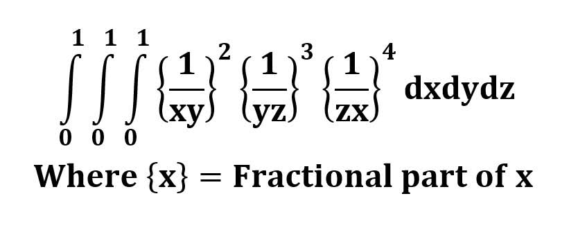Diarytells's tweet photo. Fractional part function associated multiple Integral
#educationalcontent #mathematics #SpecialFunctions #integrationcontinue https://t.co/htUa3SLnWm
