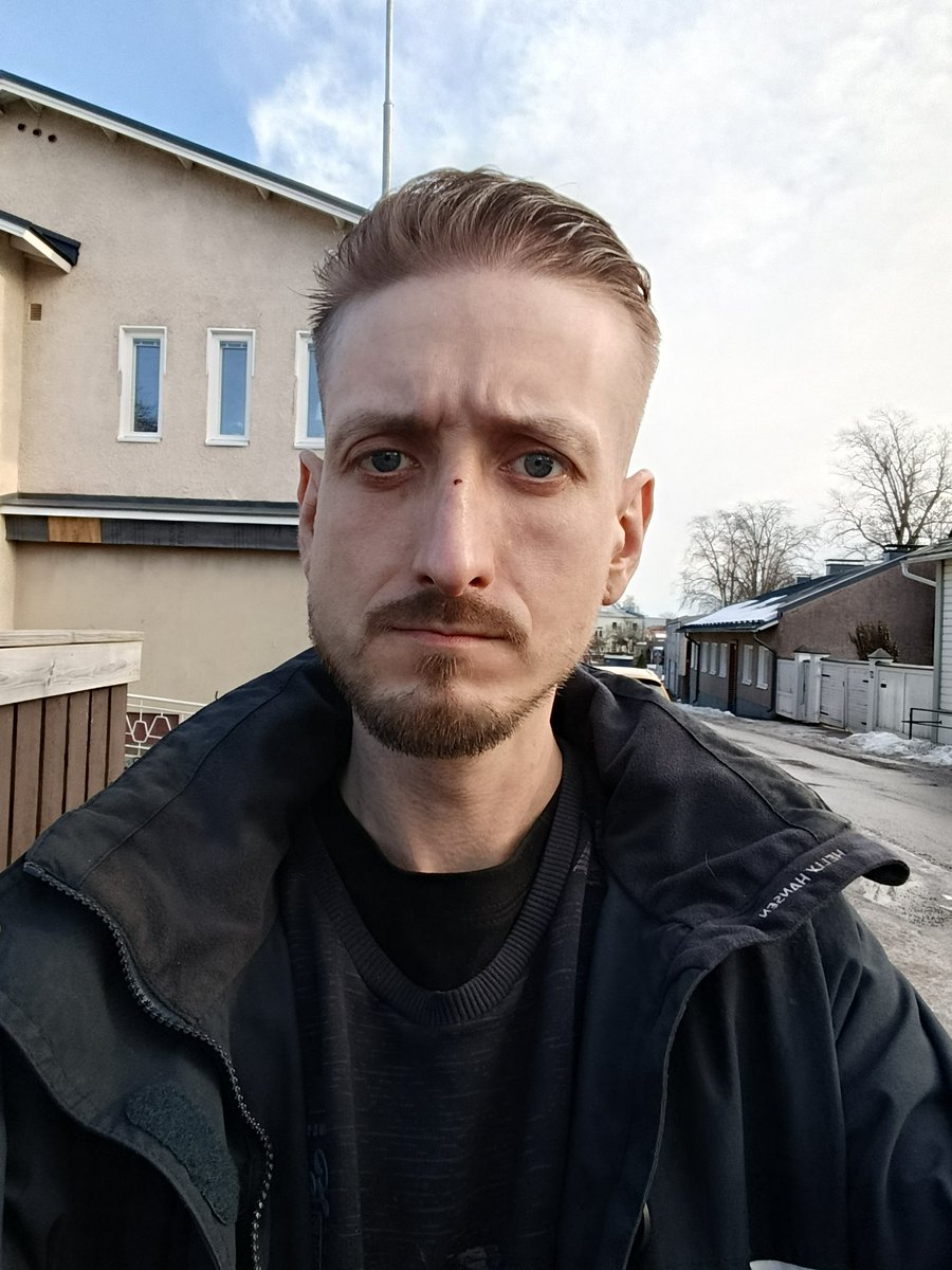 Fresh out of Barber, feeling like I'm 20 again