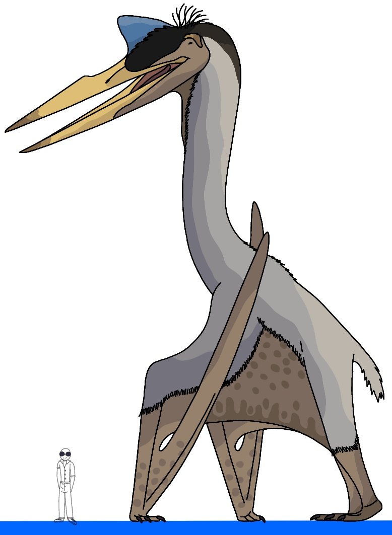 Another animal joining sector 001 is Quetzalcoatlus northropi giganteus, it's another GMO from 
Logans_artz Jurassic World rewilding series 
Submission by <a href="/Logansartz/">Logans_artz🍉</a>
#specevo #speculativeevolution #GMO