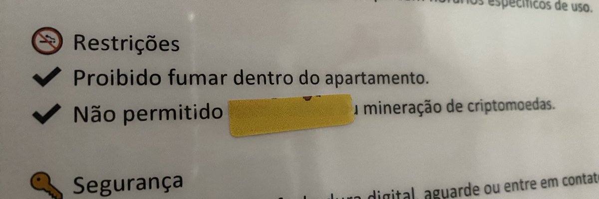 o que foi que fizeram nesse airbnb pra isso ser uma das regras