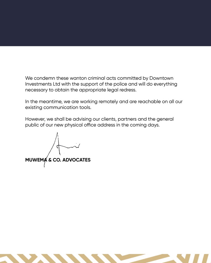 Muwema & Co. Advocates tweet media