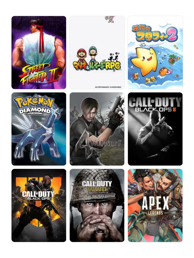 私を構成する9つのゲーム
#My9Games #私を構成する9つのゲーム
my9games.com/s/d75339c6f099…