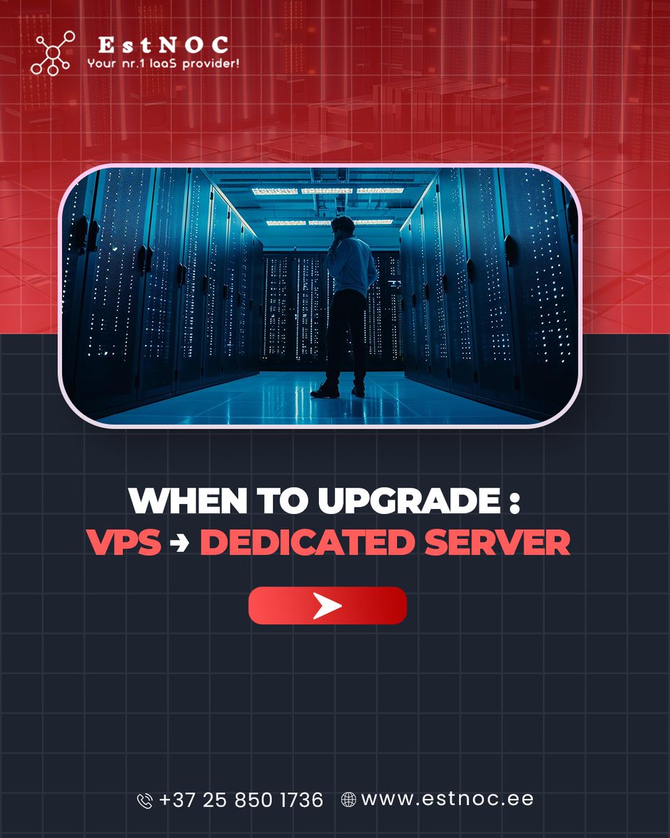 estnoc1's tweet photo. Outgrowing shared hosting? Upgrade to a VPS for better speed, control, security, and scalability. 🚀
Visit now :- https://t.co/qlbIirp4T9
.
.
#estnoc #VPSHosting #ServerUpgrade #WebHosting #hostingsolutions #CloudHosting #dedicatedresource #WebsitePerformance #TechSolutions https://t.co/A3hE9BLxsF