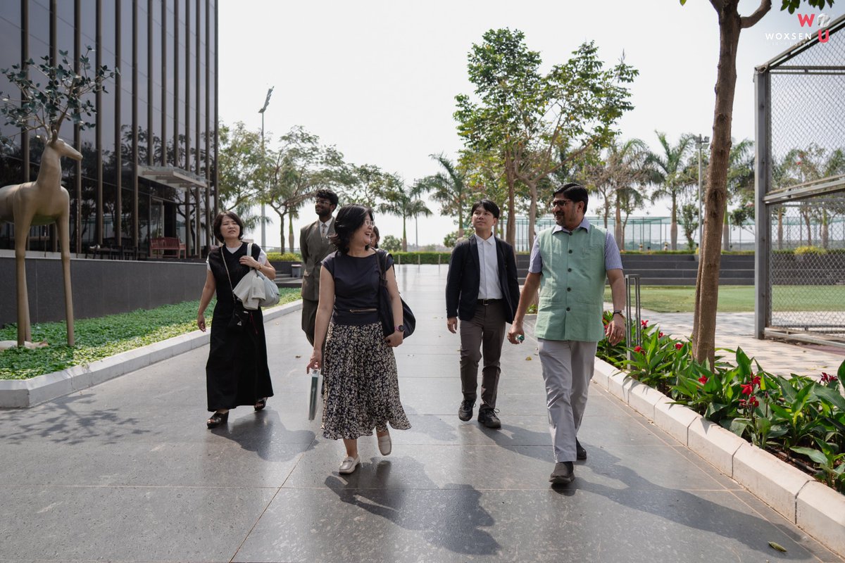 Woxsen's tweet image. Woxsen Japan Centre hosted Dr. Akiko Ito (Nagoya University) along with representatives from the City of Nagoya and Indobox Inc. for discussions on academic exchange, innovation ecosystems, and student mobility.
#WoxsenUniversity #IndoJapan #GlobalPartnerships