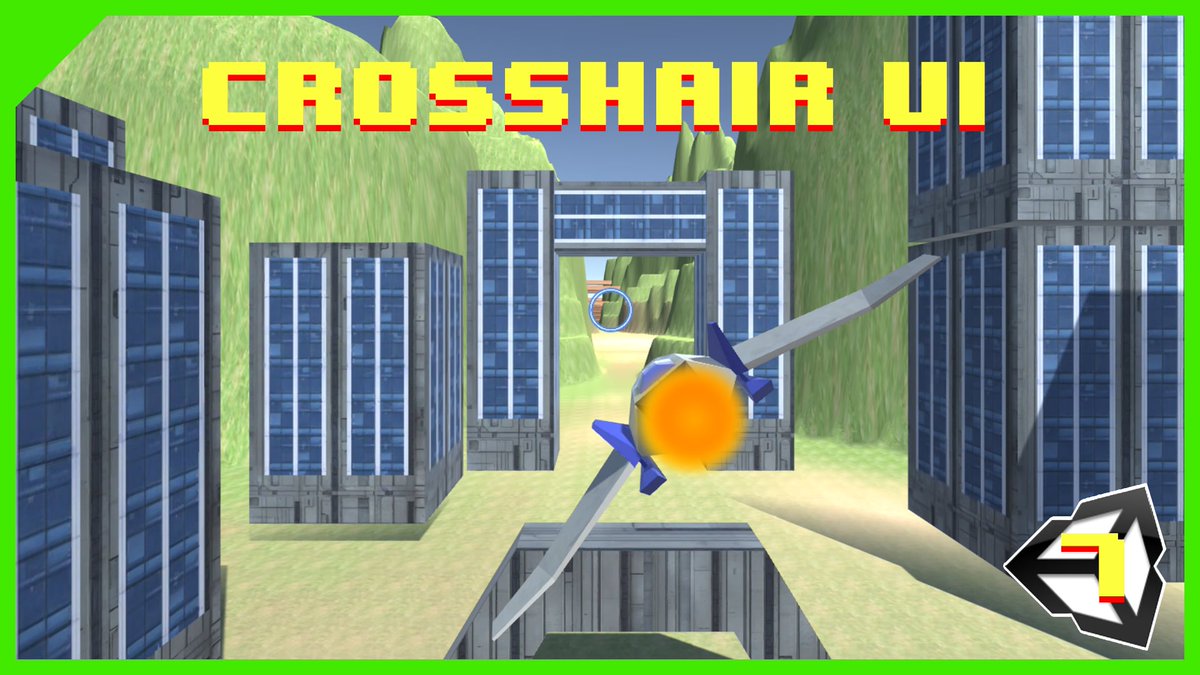 Before we set up the charge shot we must set up the crosshair. Pt. 7 of our Starfox style rail shooter is out now!

youtube.com/expatstudios

#gamedev #indiedev #indiegamedev #Unity #Unity3D #starfox #screenshotsaturday