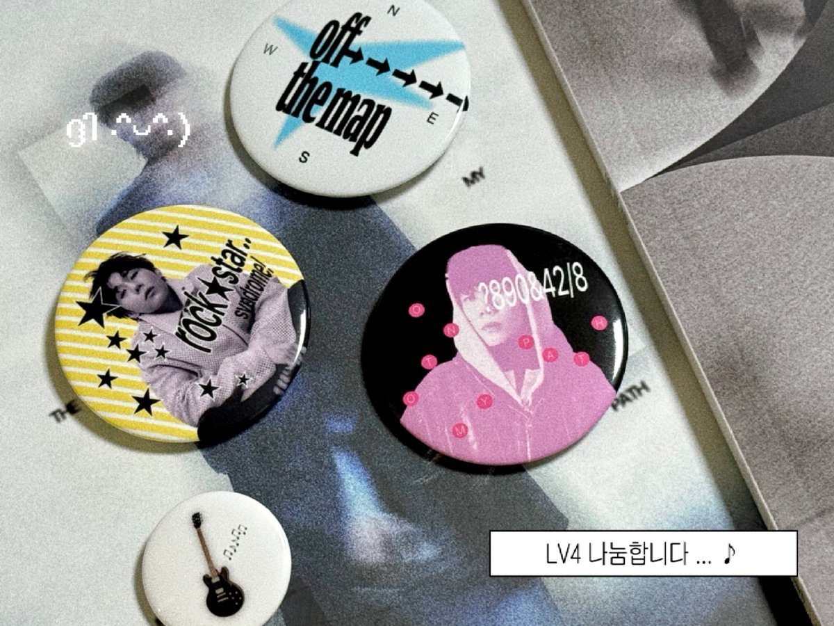 Ioveyou0nIy's tweet photo. → 𝗟𝗘𝗔𝗣 𝗧𝗢 𝗩𝗘𝗖𝗧𝗢𝗥 ... 

LV4에서 성규 핀버튼 소량 나눔합니다 .. 

✦ 3/29(일) 막콘
✧ 시간 및 장소 당일 공지(무인 나눔 예정!)
✦ 핀버튼 4종 1세트×10세트

#rt 추첨 1분께 1세트를 드립니다 .. ♪ https://t.co/5gWxniEF3T