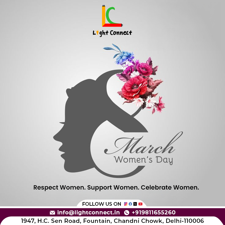 LightConne95231's tweet image. Respect Women. Support Women. Celebrate Women. 💜Light Connect wishes everyone a Happy International Women’s Day! 🌸
#WomensDay #InternationalWomensDay #LightConnect #WomenEmpowerment