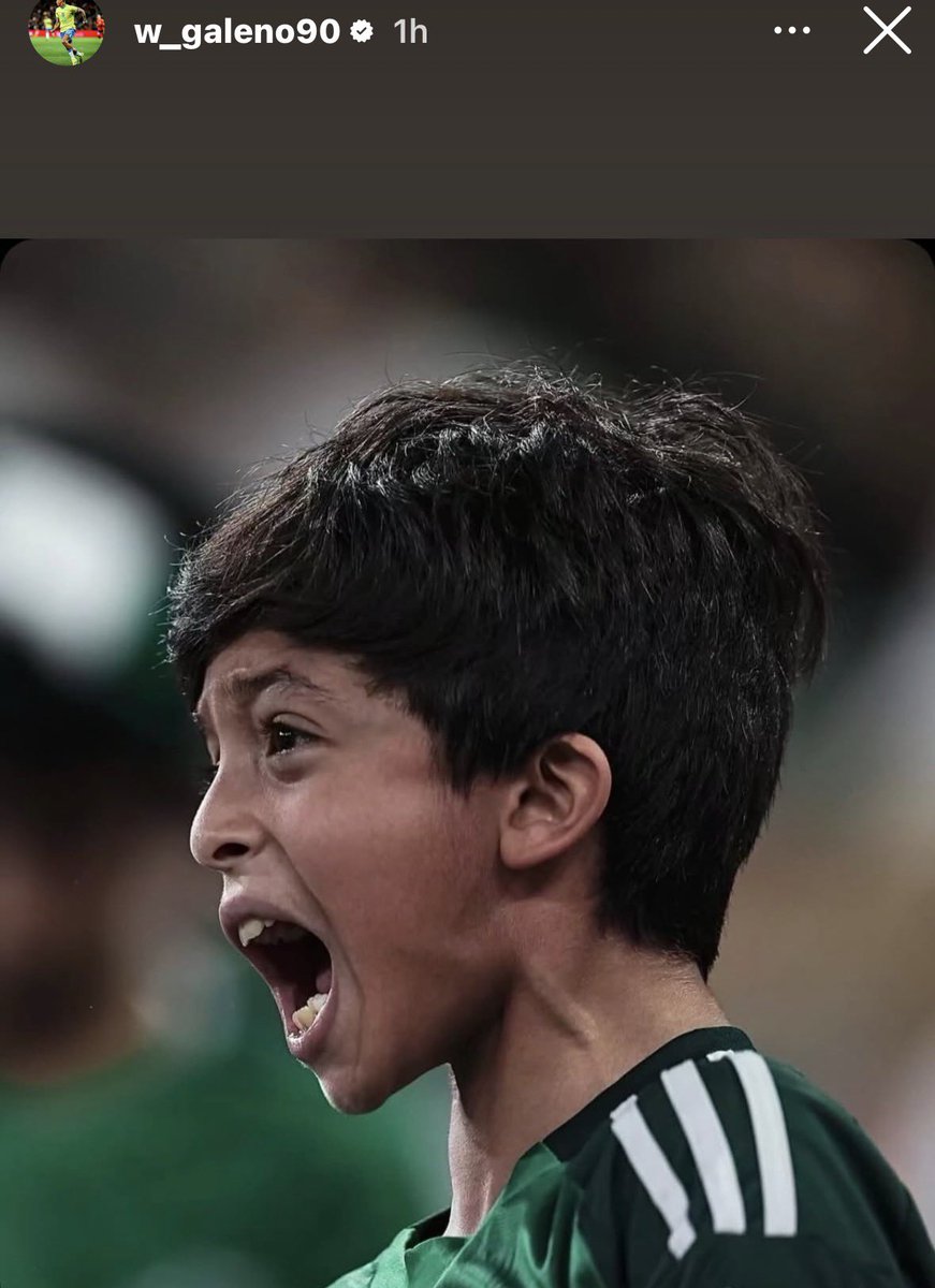 📲💚 جالينو مُعجب بشغف جماهير الآهلي عبر "IG".
