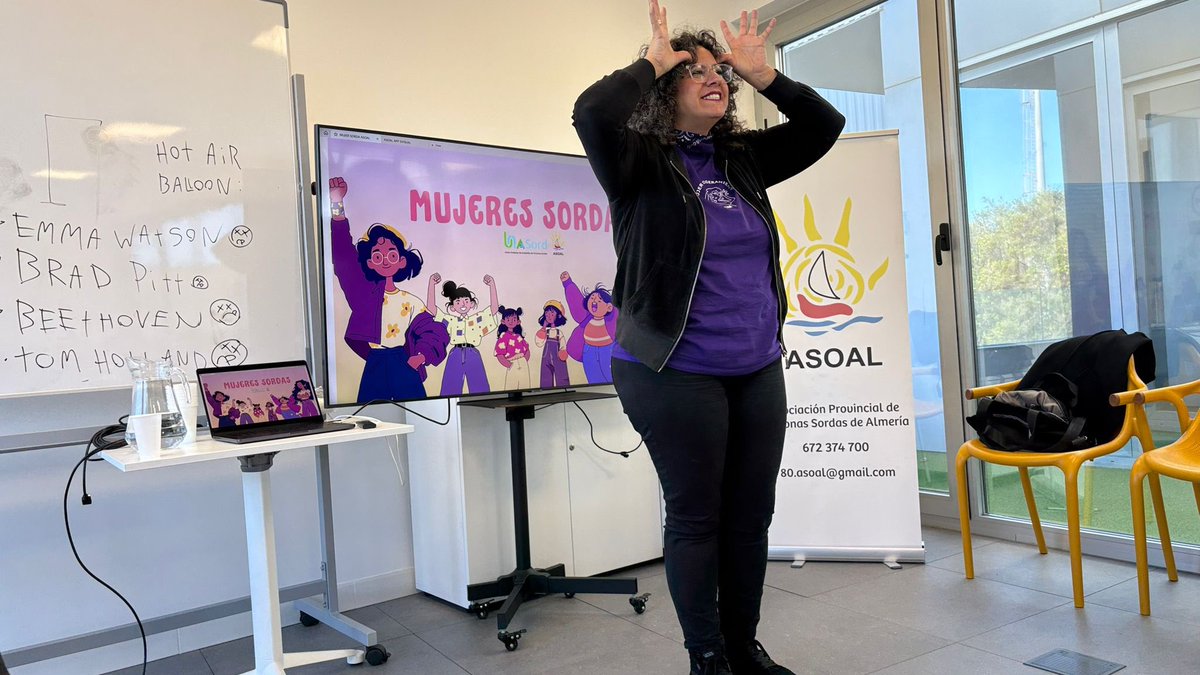 Unión Andaluza de Entidades de Personas Sordas tweet media