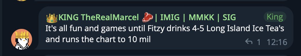 Fitzybrypto's tweet photo. Possibly consuming alcoholic beverages today btw https://t.co/GLVOYHjeUl