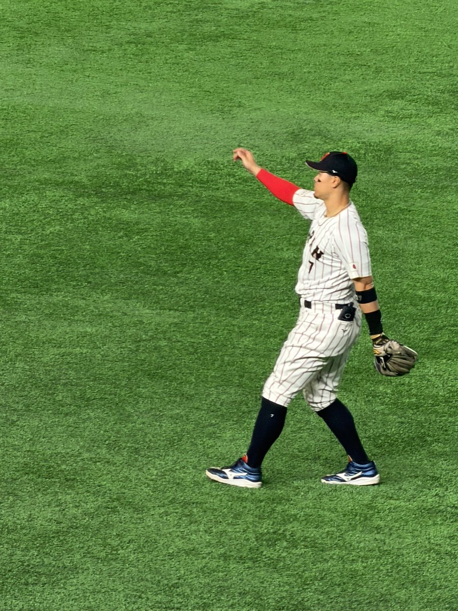 morishi_aimyon's tweet photo. ライトのテル‼️

 #佐藤輝明 
 #WBC2026 https://t.co/oexERmUP0N