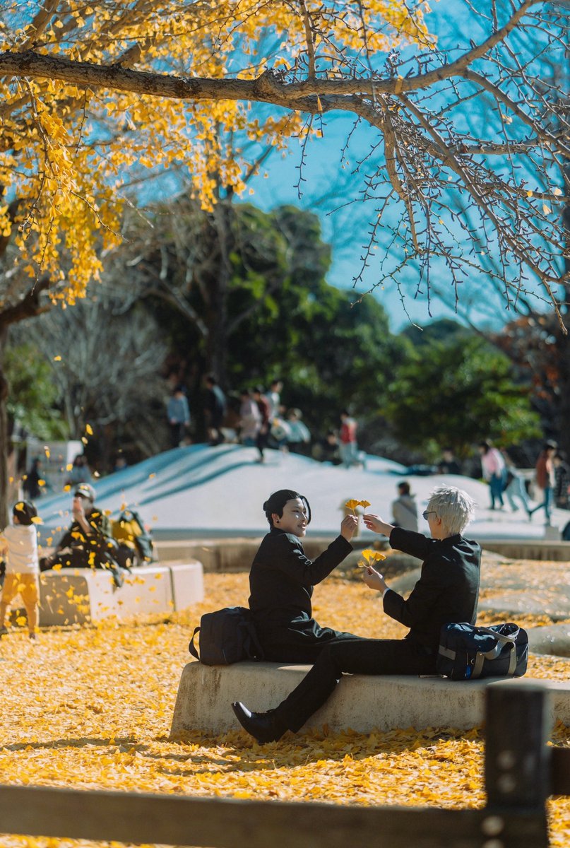 chocopi_pi's tweet photo. cos / 呪術廻戦

🍂🍂🍂
五条 @chocopi_pi  夏油 @NOL___X 
Photo @Leee_cos https://t.co/rsWjupvqJu