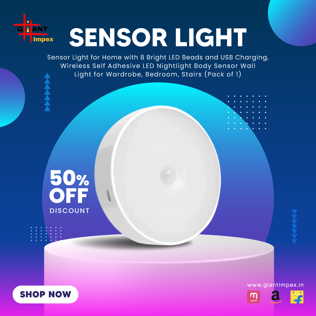 ImpexGiant's tweet photo. Ask for GIANT IMPEX #SensorLight for #Home With 8 Bright #LEDBeads 
Motion sensor light indoor are Ideal choice and suitable for Closet, Garage,Basement, Corridor,etc.
#amazonindia
https://t.co/FZ0YklIDce
#Flipkart
https://t.co/fsdjzwprfG
#Meesho
https://t.co/FVCtlIsEtH https://t.co/EumPogNHrw