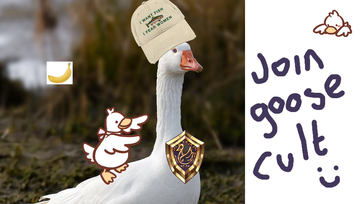 Elia Stellaria 🪿🍌 Goose VTuber tweet media