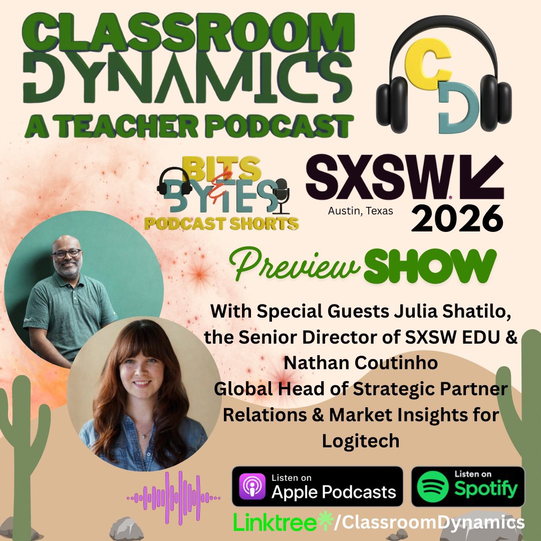 Classroom Dynamics Podcast 🎧 🎙️ tweet media
