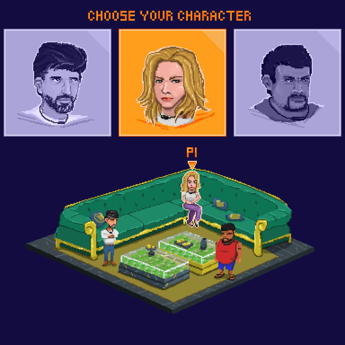 CaioMarcelPixel's tweet photo. #pixelart #aseprite #gamedev #indiegame #16bits #brart #BBB #BBB26 https://t.co/rF3AGL9czo
