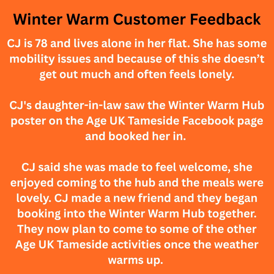 Age UK Tameside tweet media