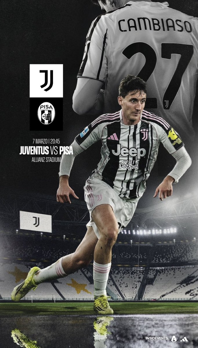 Critic0eur's tweet image. Match du jour.
Victoire écrasante ou rien.
Stop les excuses. 
On joue une petite ville connu pour sa tour qui tombe…
Et pas pour le football ! ⚪️⚫️🇮🇹 
#forzajuve #finoallafine