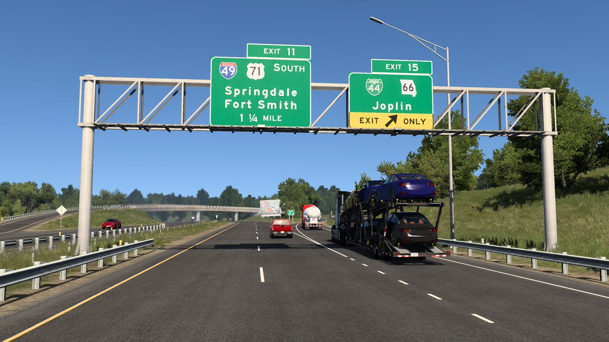 MeowaKitten's tweet photo. Delivering Cars from Springfield to Joplin
#ATS #AmericanTruckSimulator #BestCommunityEver
@SCSsoftware https://t.co/uxRPFO77vu