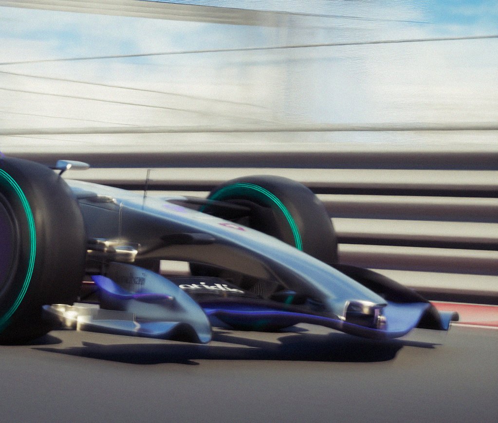 F1開幕記念CGお遊び。 ロゴもメッシュ。 奥のガードレール、横3分割になってますが望ましくないです。半分に割り切れないから。 なんで4分割に ...