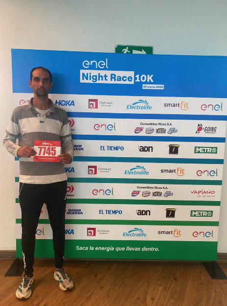 vicenteduran4's tweet photo. primera del año # 10 k . a entregarlo todo , grandes recuerdos en la ultima carrera en pitalito, esta vez sin el intenso calor, # sera un sueño cuando arranque  🌞😍 @EnelColombia @correcaminos @vicdurcas https://t.co/9C2JuUhzzp