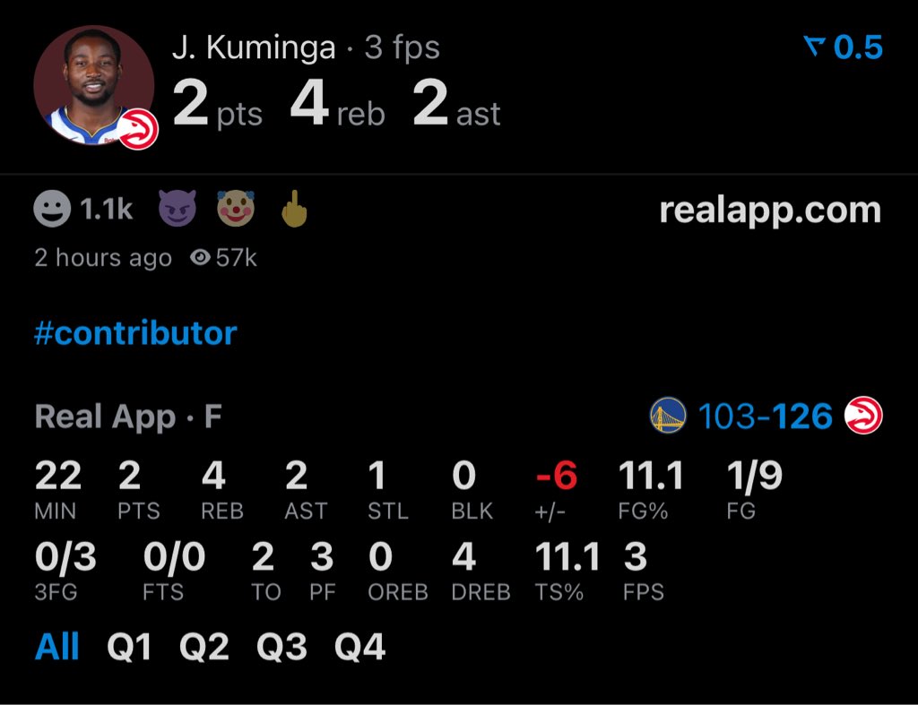 Real App tweet media