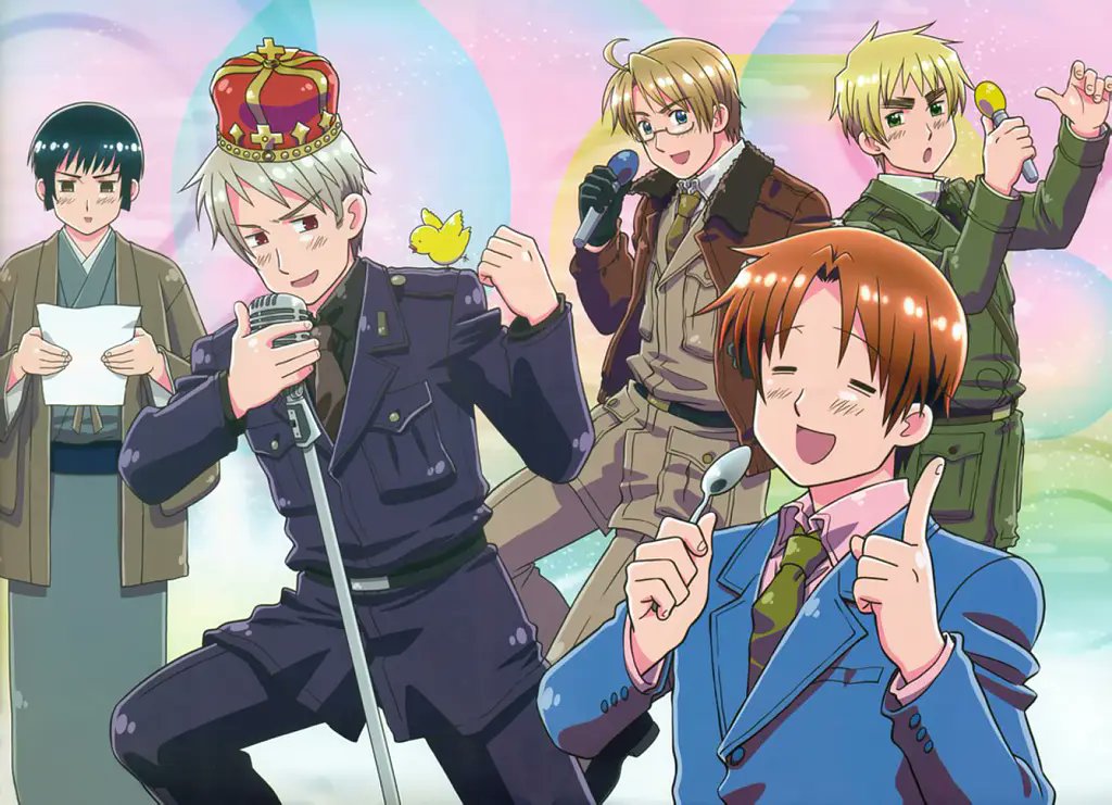 Hourly Hetalia Official Art tweet media