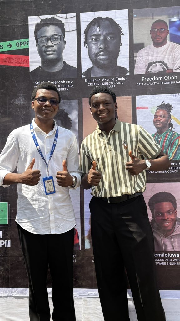IgbosiBryan's tweet photo. My first tech event of 2026… and I almost didn’t go.
But walking into Elevate: From Skills to Opportunities turned out to be the best decision I made today.
Grateful to @gdgoc_bowen for hosting this.
#Elevate #GDGocBowen #StudentInTech #BuildInPublic https://t.co/fitwhJ82Oy