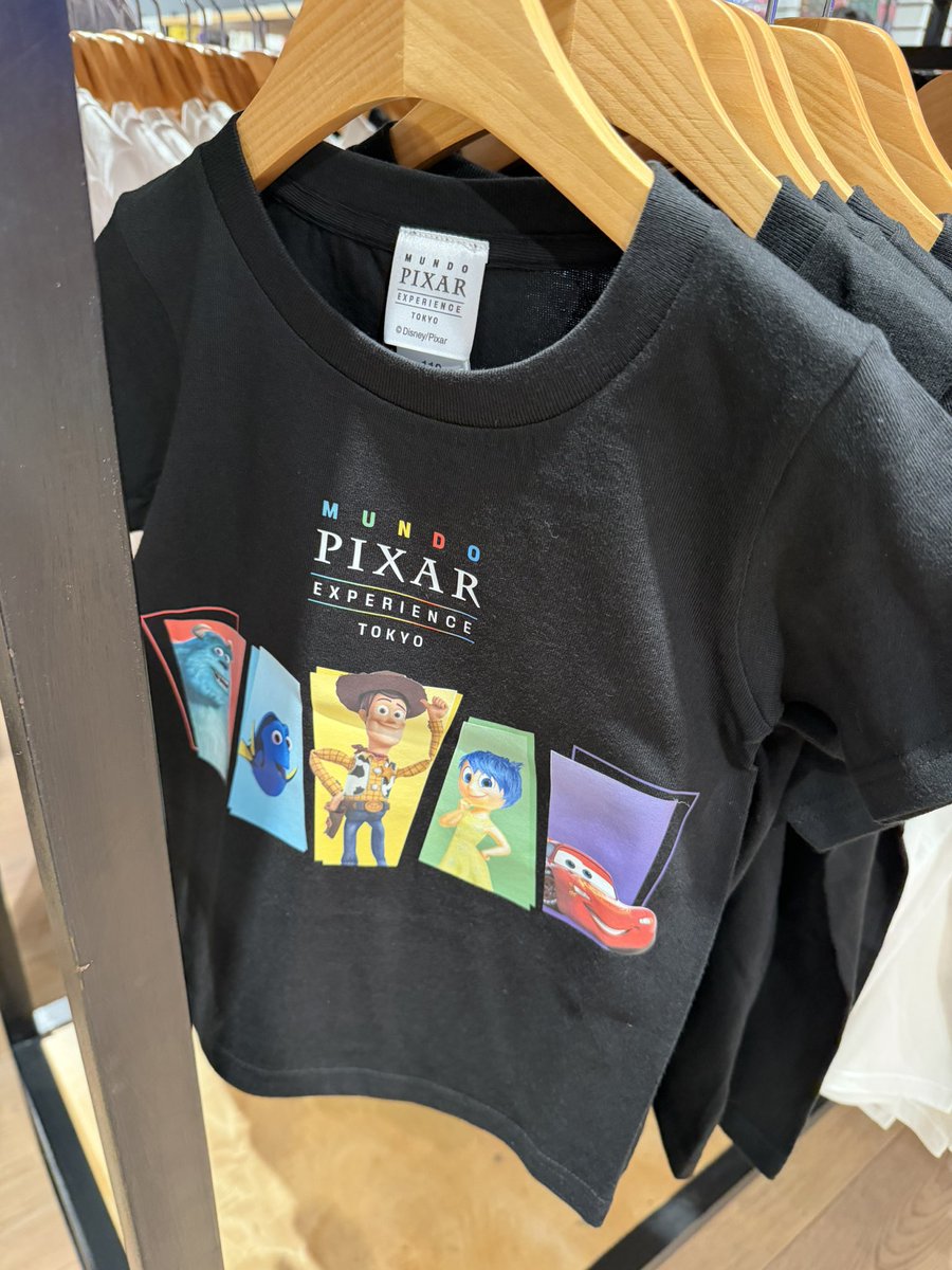 ピクサーの世界展グッズ③ 会場限定Tシャツ！➀ #ピクサーの世界展