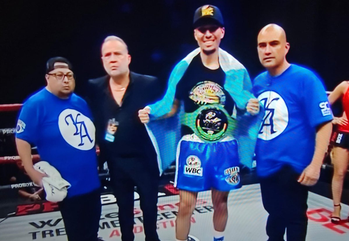 ¡Felicidades Joshua Kevin Anton por su gran nocaut y ganar el título continental superwelter del CMB!