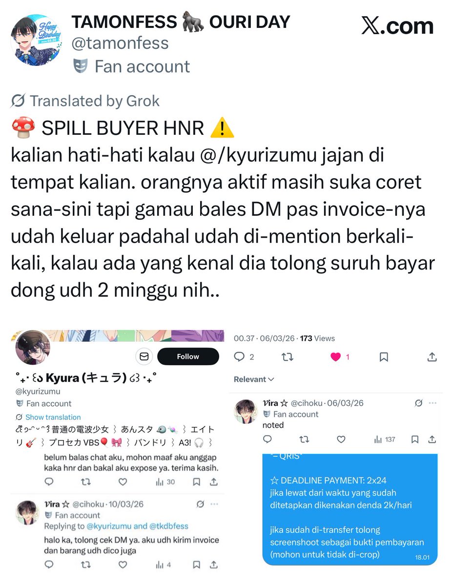 TAMONFESS 🍄 tweet media