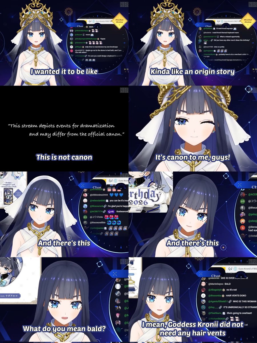 ourokroniifans's tweet image. Official fan canon

#OuroKronii #Kronii #krotime #Kroniijokes #holoPromise #HololiveEN